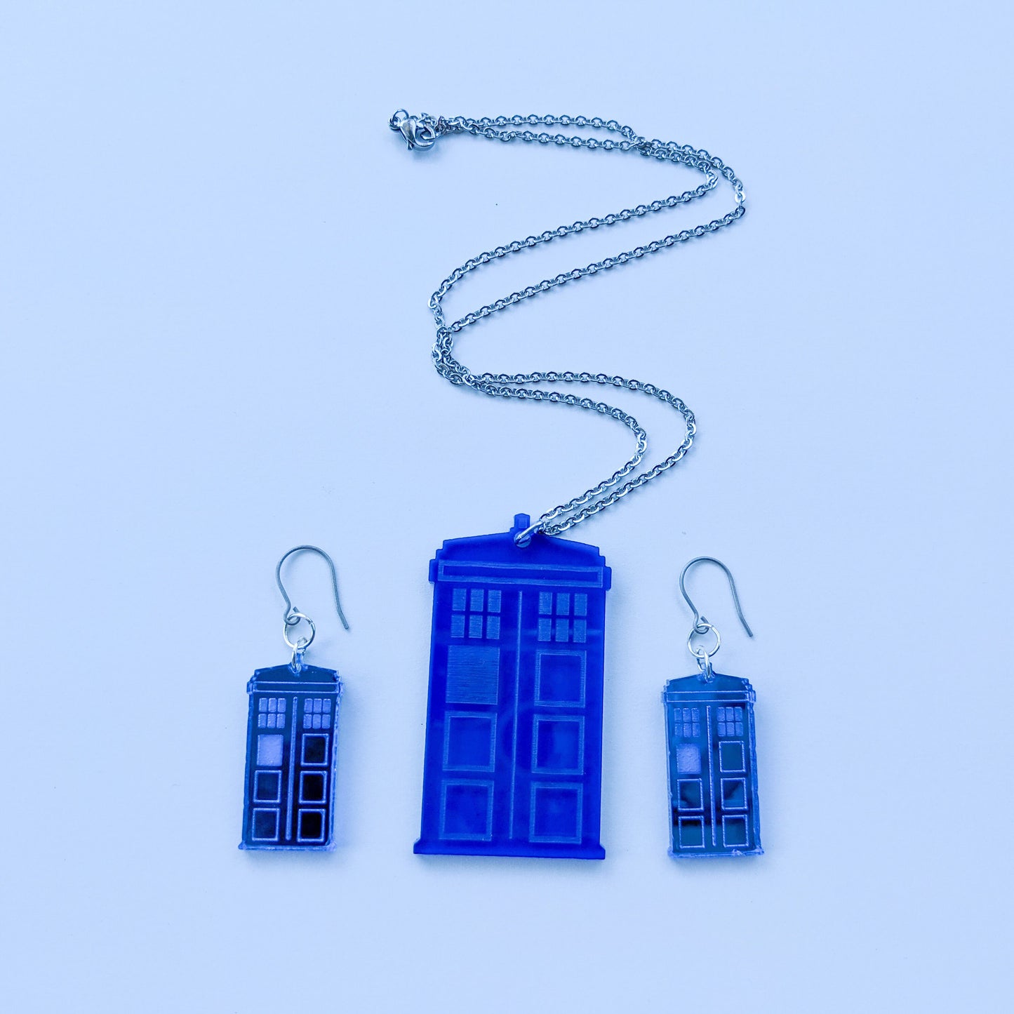 Tardis SVG Lasercutting Glowforge File - Digital Download ONLY