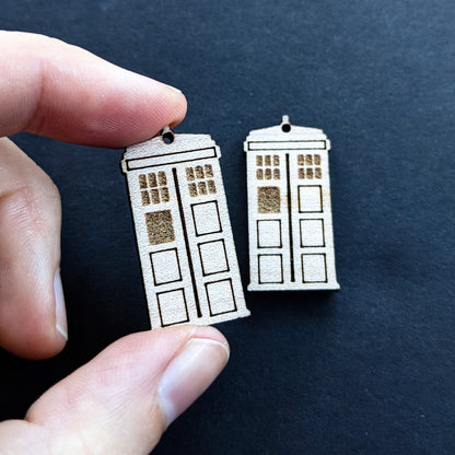 Tardis SVG Lasercutting Glowforge File - Digital Download ONLY