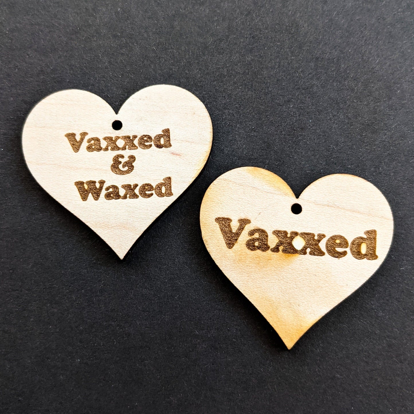 Vaxxed Heart SVG Lasercutting Glowforge File - Digital Download ONLY