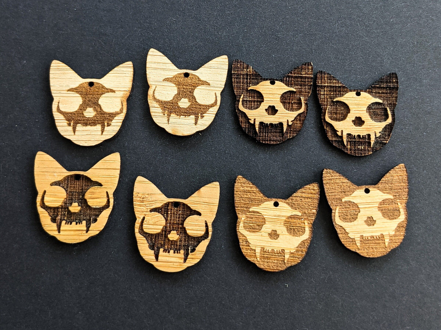 Kitten Skull SVG Lasercut Glowforge File - Digital Download ONLY