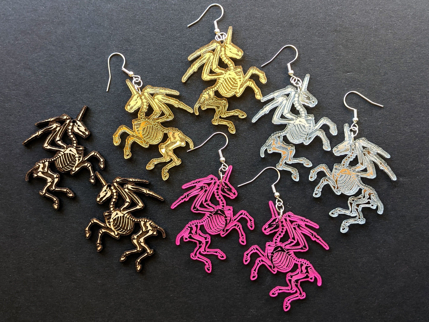 Pegasus Skeleton SVG Lasercut Glowforge File - Digital Download ONLY