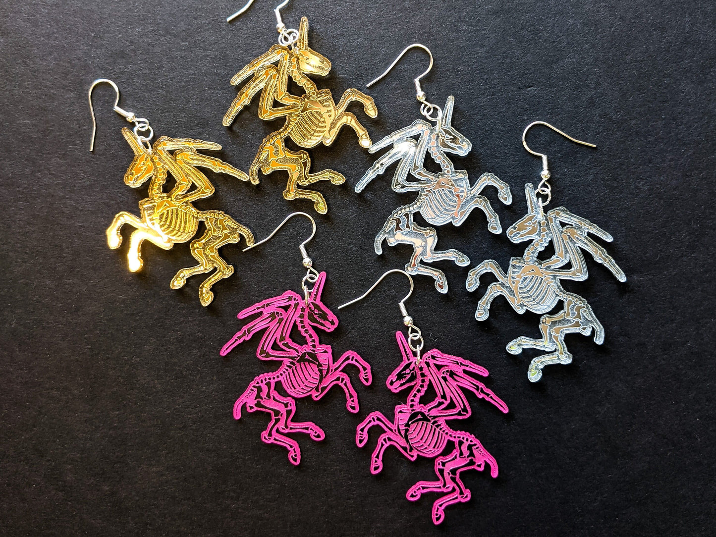 Pegasus Skeleton SVG Lasercut Glowforge File - Digital Download ONLY